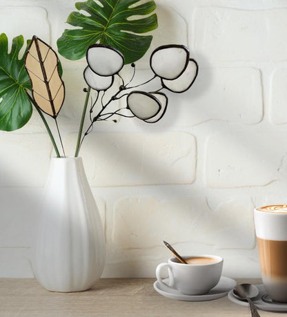 Glass Almond Leaf Stem - Samara Designs Studio