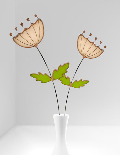 Glass Queen Anne's Lace Stem - Samara Designs Studio