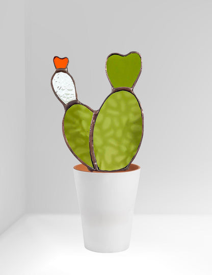 Baby Bunny Ear Glass Cactus - Samara Designs Studio