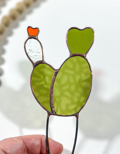 Baby Bunny Ear Glass Cactus - Samara Designs Studio