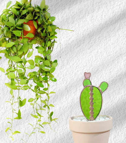 Mini Moon Glass Cactus - Samara Designs Studio