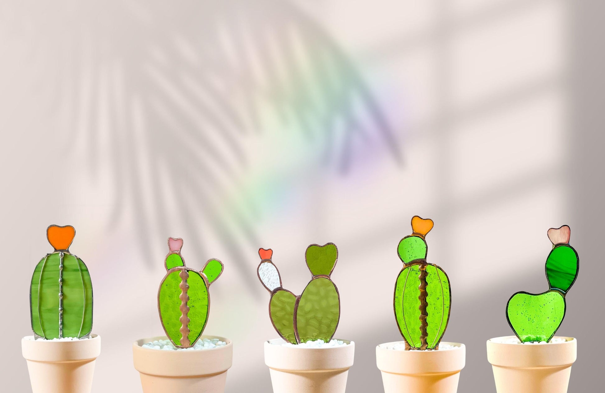 Mini Moon Glass Cactus - Samara Designs Studio