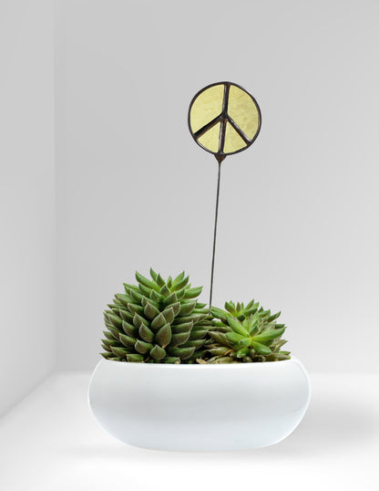 Peace Sign Plant Stake - Samara Designs Studio