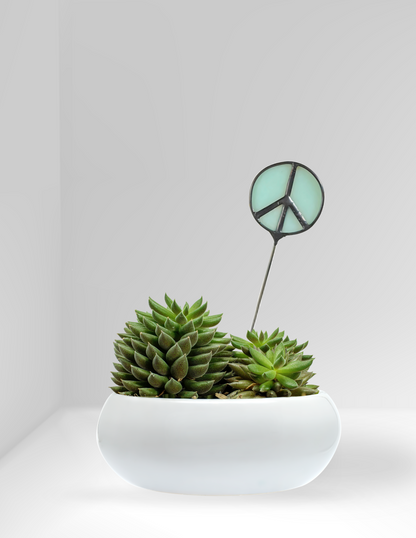 Peace Sign Plant Stake - Samara Designs Studio