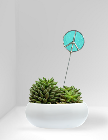 Peace Sign Plant Stake - Samara Designs Studio