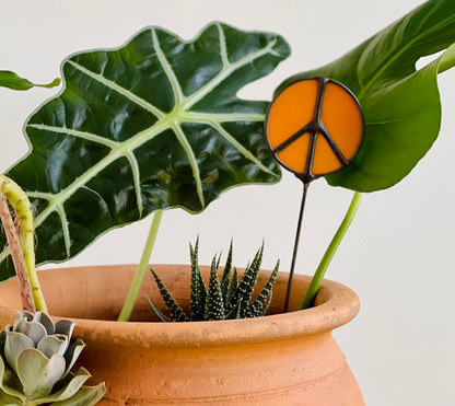 Peace Sign Plant Stake - Samara Designs Studio