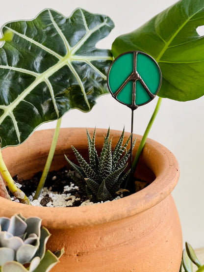 Peace Sign Plant Stake - Samara Designs Studio