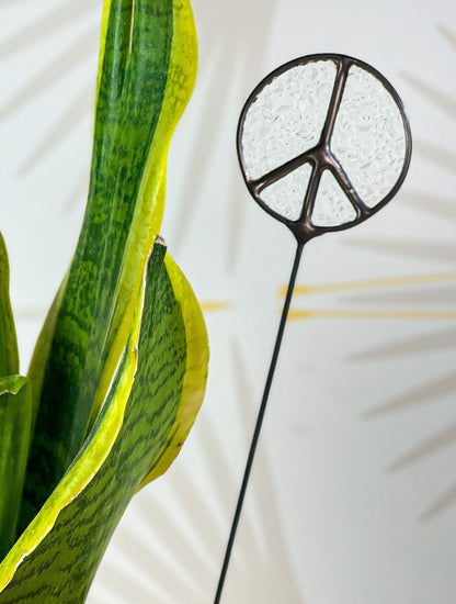 Peace Sign Plant Stake - Samara Designs Studio