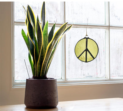 Peace Sign Suncatcher - Samara Designs Studio