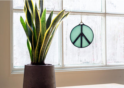 Peace Sign Suncatcher - Samara Designs Studio