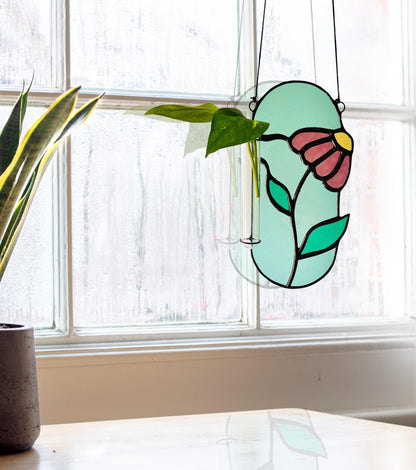 Stained Glass Coneflower Propagation Station - Samara Designs Studio