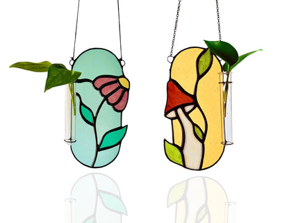 Stained Glass Coneflower Propagation Station - Samara Designs Studio