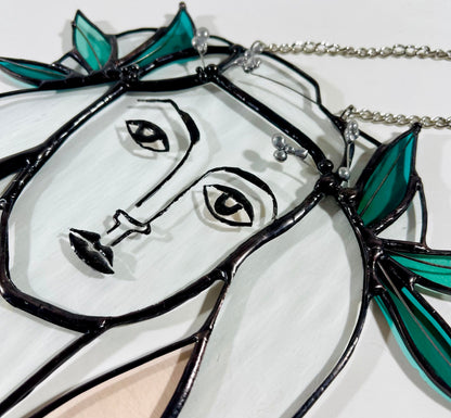 Pablo Picasso Stained Glass Art - Samara Designs Studio