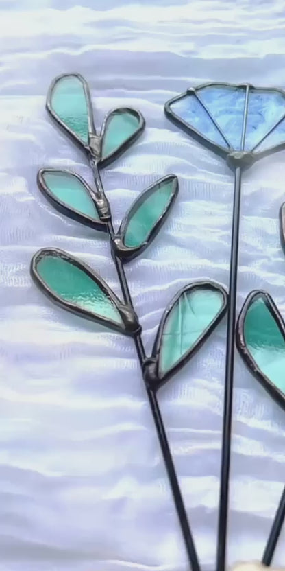 Personalized Stained Glass Keepsake Bouquet