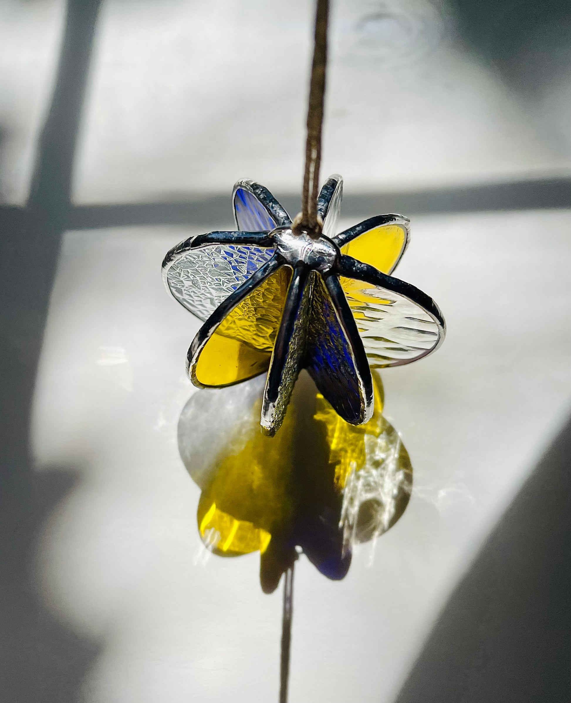 3D Stained Glass Wind Spinner - Samara Designs Studio
